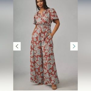 🌟HOST PICK🌟 NWT Anthropologie The Somerset Jumpsuit / size 2X